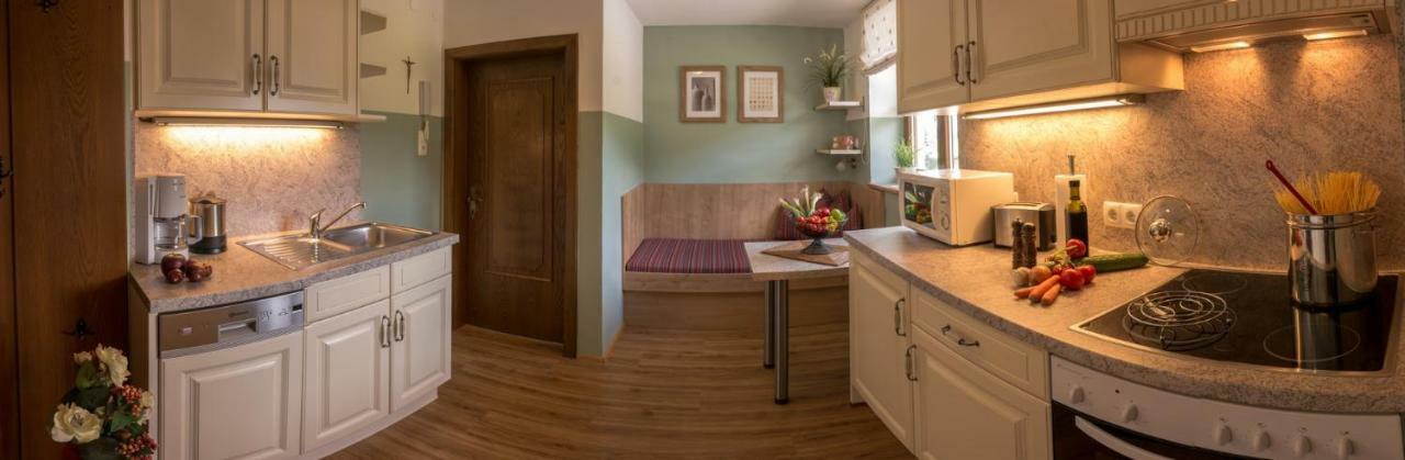 Appartement Althuber อีเบิน อิม พอนเกา ภายนอก รูปภาพ
